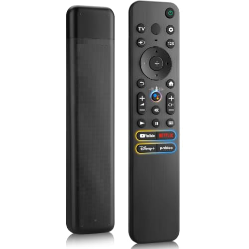 Remote-for-Sony-TV, Voice Replacement Control for Sony Bravia Smart TVs