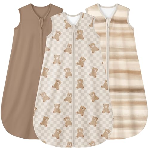 Yoofoss Baby Sleep Sack 18-24 Month 0.5TOG 100% Organic Cotton 2-Way Zipper