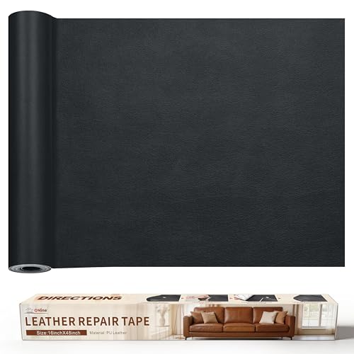 ONine Leather Repair Tape,Self Adhesive Leather Repair Patch,Leather Patches for Furniture,Sofa,Car Seats,Office Chair. Vinyl