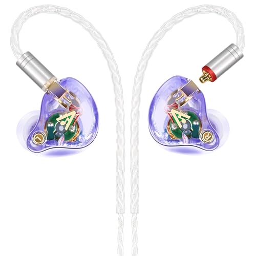Audiovance Vibes 202 HiFi Wired Earbuds, IEM in-Ear Monitor Headphones