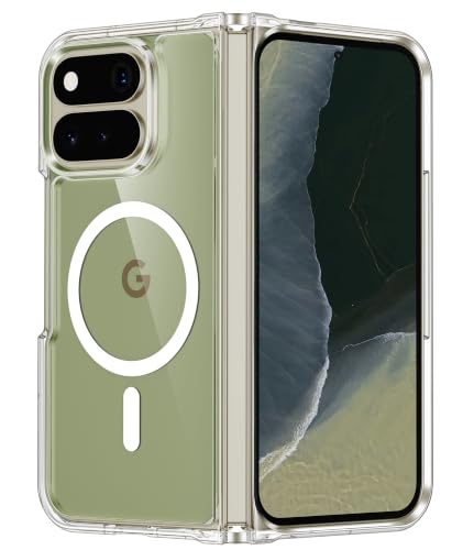 FNTCASE for Google Pixel 11 Pro Fold Case Clear Compatible with Magsafe