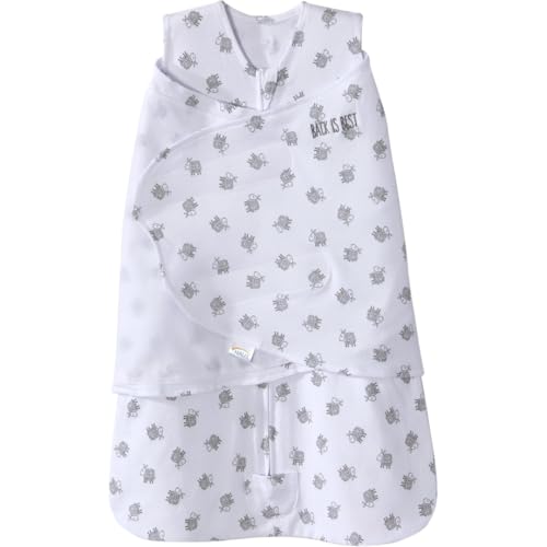 HALO SleepSack Swaddle | Cotton | 1.5 TOG | 68-75°F | 6-12 lbs |Lamb