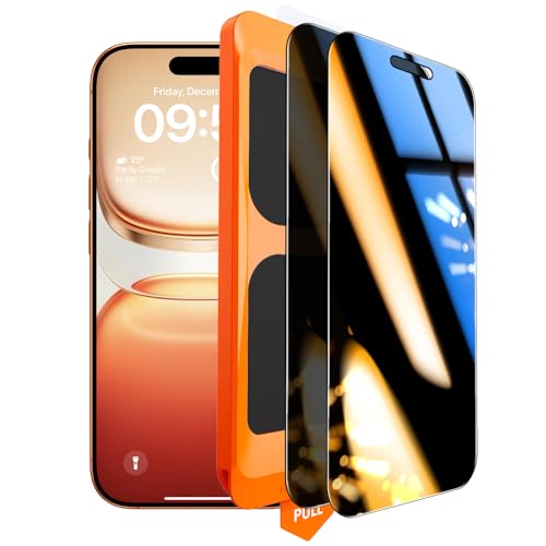 TOCOL for iPhone 17 Pro Max Privacy Screen Protector
