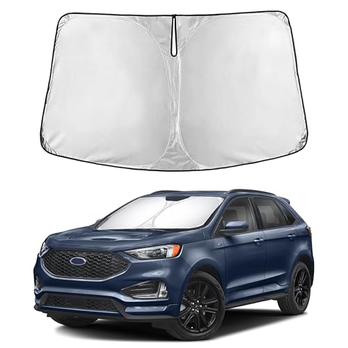 EcoNour Windshield Sunshade Compatible for Ford Edge 2015-2022 2023 2024