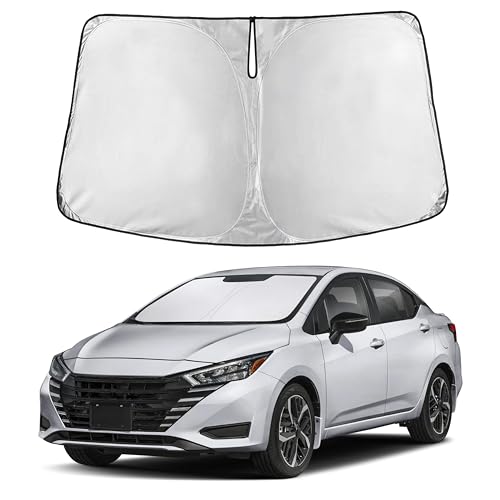 EcoNour Windshield Sunshade Compatible for Nissan Versa 2020-2023 2024 2025