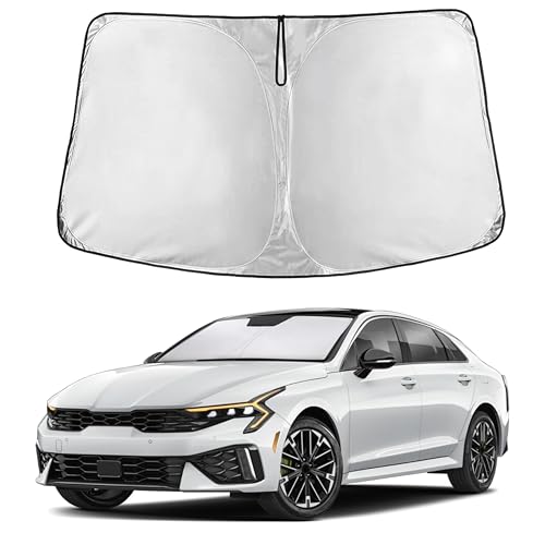 EcoNour Windshield Sunshade Compatible for Kia K5 2021-2024 2025 2026