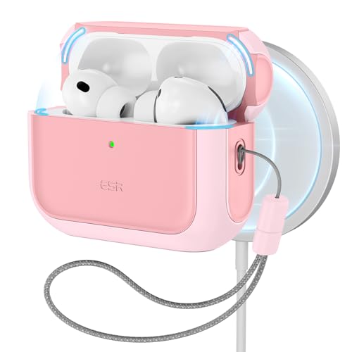 ESR for AirPods Pro 3 Case, Compatible with MagSafe, Pink