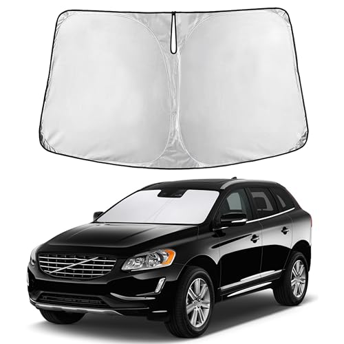 EcoNour Windshield Sunshade Compatible for Volvo XC60 2010-2015 2016 2017