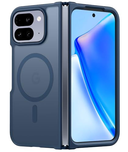 FNTCASE for Google Pixel 10 Pro Fold Case Fit for Magsafe Translucent