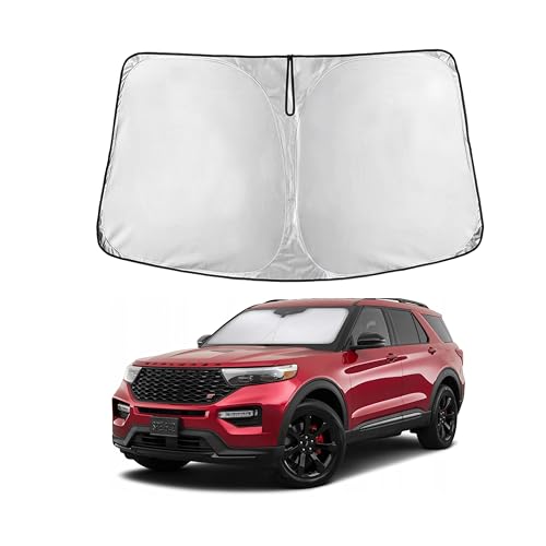 EcoNour Windshield Sunshade Compatible for Ford Explorer 2020-2025 2026