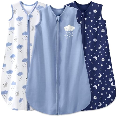 Yoofoss Baby Sleep Sack 24-36 Month 0.5TOG 100% Organic Cotton 2-Way Zipper