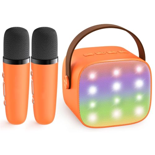 YLL Karaoke Machine for Kids, Toy Birthday Gifts for Girls Ages 4-12 Years