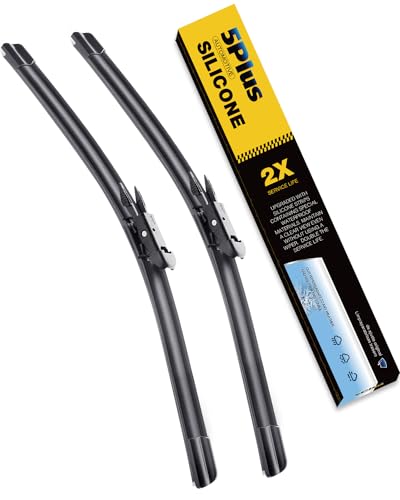 5 PLUS Silicone Wiper Blades Fits Toyota Tundra 2021-2007,Sequoia 2022-2008