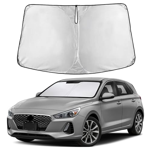EcoNour Windshield Sunshade Compatible for Hyundai Elantra 2017-2019 2020