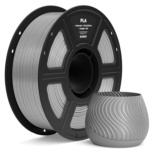ELEGOO PLA 3D Printer Filament 1.75mm Gray 1KG