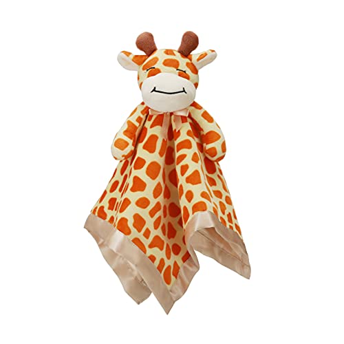 Pro Goleem Giraffe Loveys for Babies Soft Security Blanket Snuggle Toy Stuffed Animal Blanket Unisex Baby Lovie Baby Gifts fo