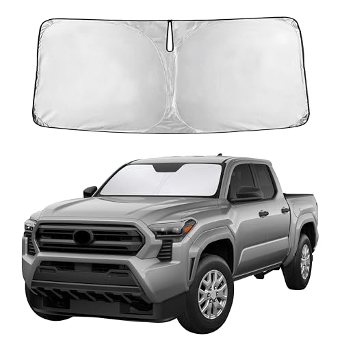 EcoNour Windshield Sunshade Compatible for Toyota Tacoma 2016-2025 2026