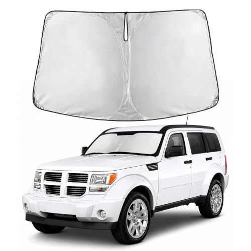 EcoNour Windshield Sunshade Compatible for Dodge Nitro 2006-2012