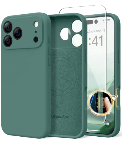 SuydanBox Magnetic for iPhone 18 Pro Case/iPhone 17 Pro Case Silicone