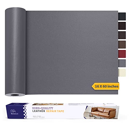 Leather Repair Patch Tape Kit, Self Adhesive Leather Repair for Furniture, Couch, Sofa, Car Seats,Office Chair,Vinyl Repair K