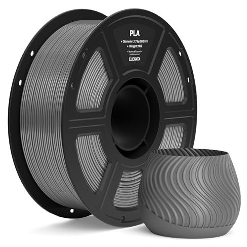 ELEGOO PLA 3D Printer Filament 1.75mm Space Gray 1KG
