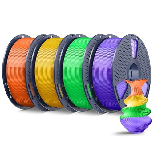 SUNLU 3D Printer Filament PLA Plus 1.75mm, 4KG Bundle