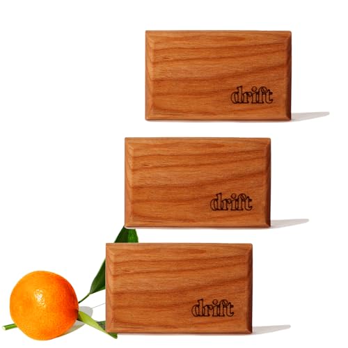 Drift Car Air Freshener - The Original Wood Air Freshener - Car Odor Eliminator - Long Lasting Scent - Essential Oils - Clean