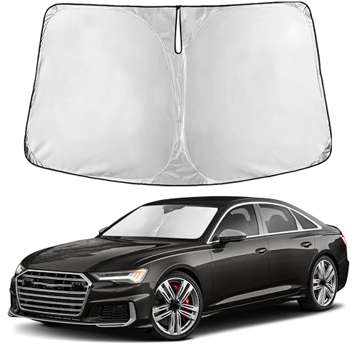 EcoNour Windshield Sunshade Compatible for Audi S6 1995-2023 2024 2025
