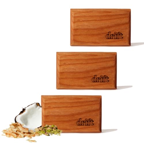 Drift Car Air Freshener - The Original Wood Air Freshener - Car Odor Eliminator - Long Lasting Scent - Clean Ingredients - Co