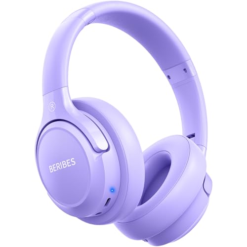 BERIBES Bluetooth Headphones Over Ear Wireless HiFi Stereo Headsets 65H 6EQ