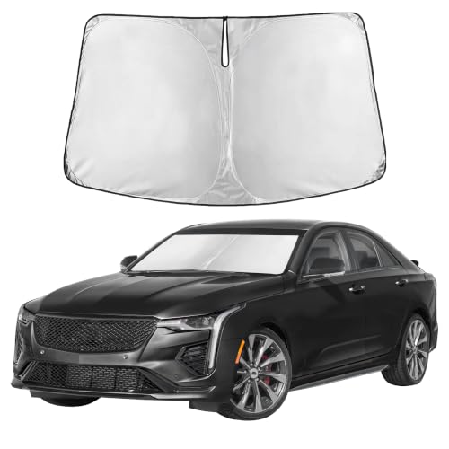 EcoNour Windshield Sunshade Compatible for Cadillac CT4 2020-2025
