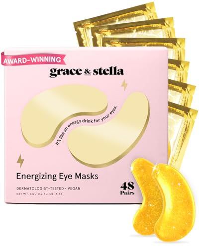 grace & stella Award Winning Under Eye Mask - Birthday Gifts for Women - Gel Eye Patches for Dark Circles, Puffy Eyes, Wrinkl