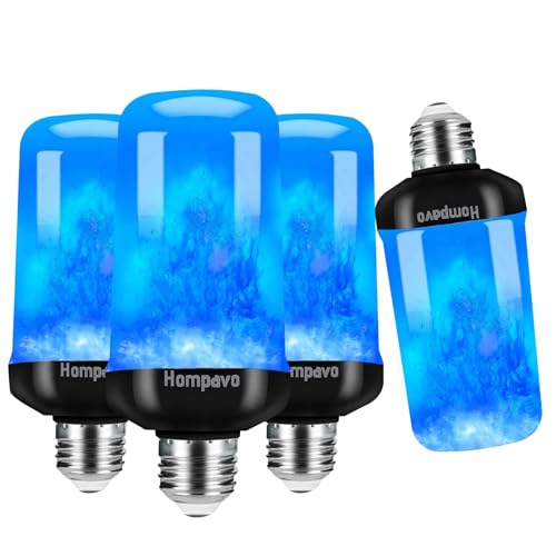 Hompavo 【Upgraded Flame Light Bulbs for Home Decor with Upside Down Effect