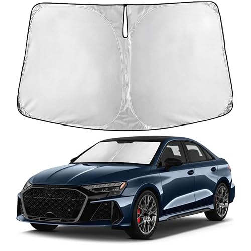 EcoNour Windshield Sunshade Compatible for Audi RS 3 2017-2024 2025 2026