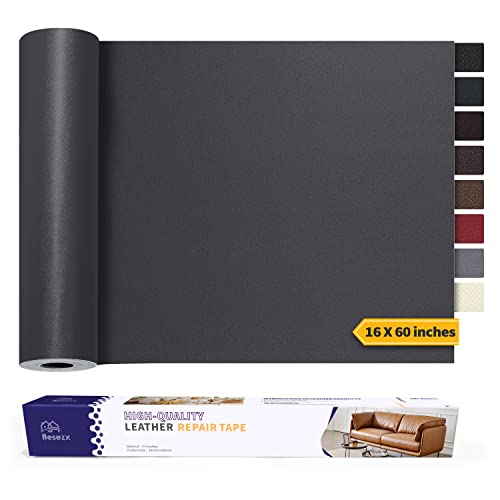 Leather Repair Patch Tape Kit, Self Adhesive Leather Repair for Furniture, Couch, Sofa, Car Seats,Office Chair,Vinyl Repair K