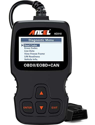 ANCEL AD310 Classic Enhanced Universal OBD II Scanner Car Engine Fault Code Reader CAN Diagnostic Scan Tool, Read and Clear E