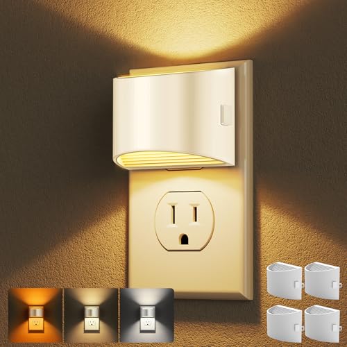 DORESshop Night Light, Night Lights Plug into Wall, Adjustable, 3CCT
