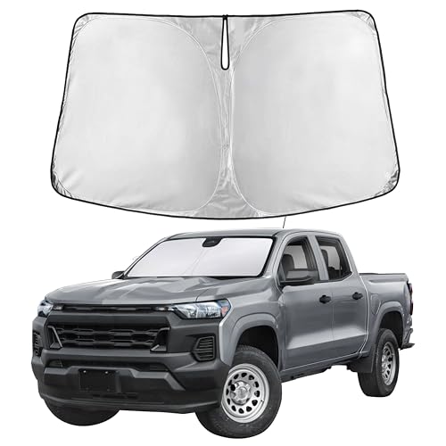 EcoNour Windshield Sunshade Compatible for Chevrolet Colorado 2023-2026