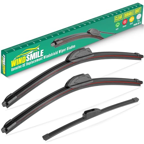 WINDSMILE Windshield Wiper Blades Replacement for Kia Forte5 2014-2018