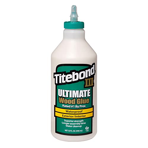 Titebond III Ultimate Wood Glue 32 Oz. – Tan, 1415