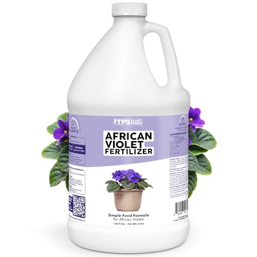African Violet Fertilizer, Liquid Plant Food for More Blooms, 1 Gallon
