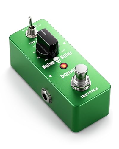 Donner Noise Gate Pedal, Noise Killer Guitar Pedal Noise Suppressor Effect 2 Modes for Electric Guitar and Bass True Bypass
