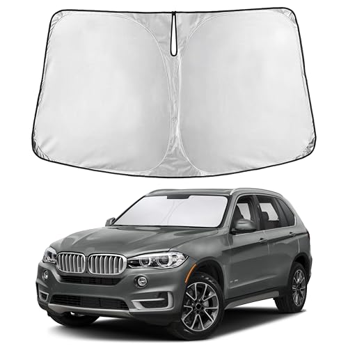EcoNour Windshield Sunshade Compatible for BMW X5 2014-2016 2017 2018