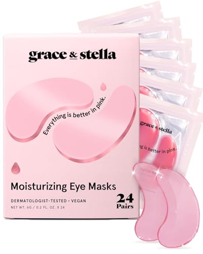 grace & stella Award Winning Under Eye Mask - Gifts for Women - Reduce Dark Circles, Puffy Eyes, Wrinkles, Under Eye Patches 