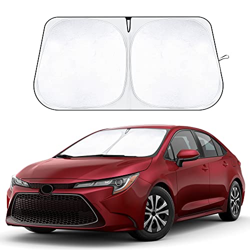 EcoNour Windshield Sunshade Compatible for Toyota Corolla 2020-2025 2026