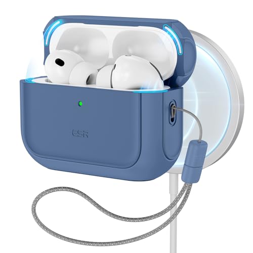 ESR for AirPods Pro 3 Case, Compatible with MagSafe, Dark Blue
