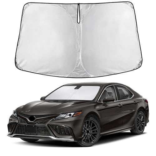 EcoNour Windshield Sunshade Compatible for Toyota Camry 2018-2022 2023 2024