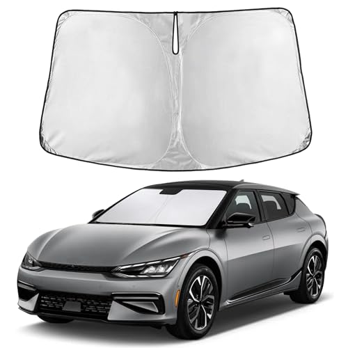 EcoNour Windshield Sunshade Compatible for Kia EV6 2022-2023 2024 2025