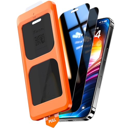 TOCOL for iPhone 16 Plus / 15 Plus Privacy Screen Protector