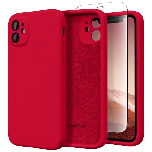 SuydanBox Magnetic for iPhone 11 Phone Case Silicone, Compatible with MagSafe, [Full Camera Protection][Screen Protector] Sli